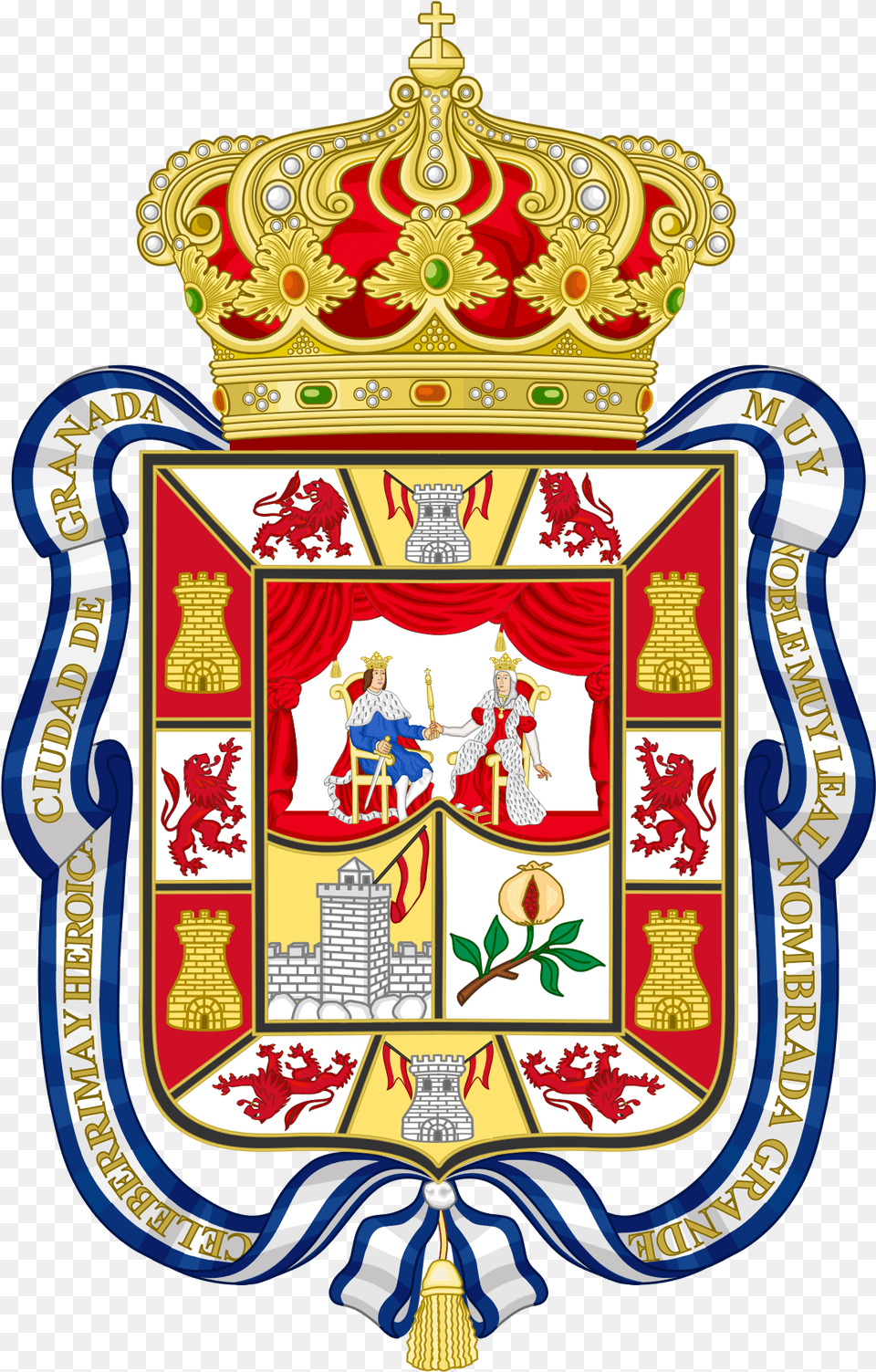 Bandera Y Escudo De Granada, Person, Armor, Emblem, Symbol Free Png