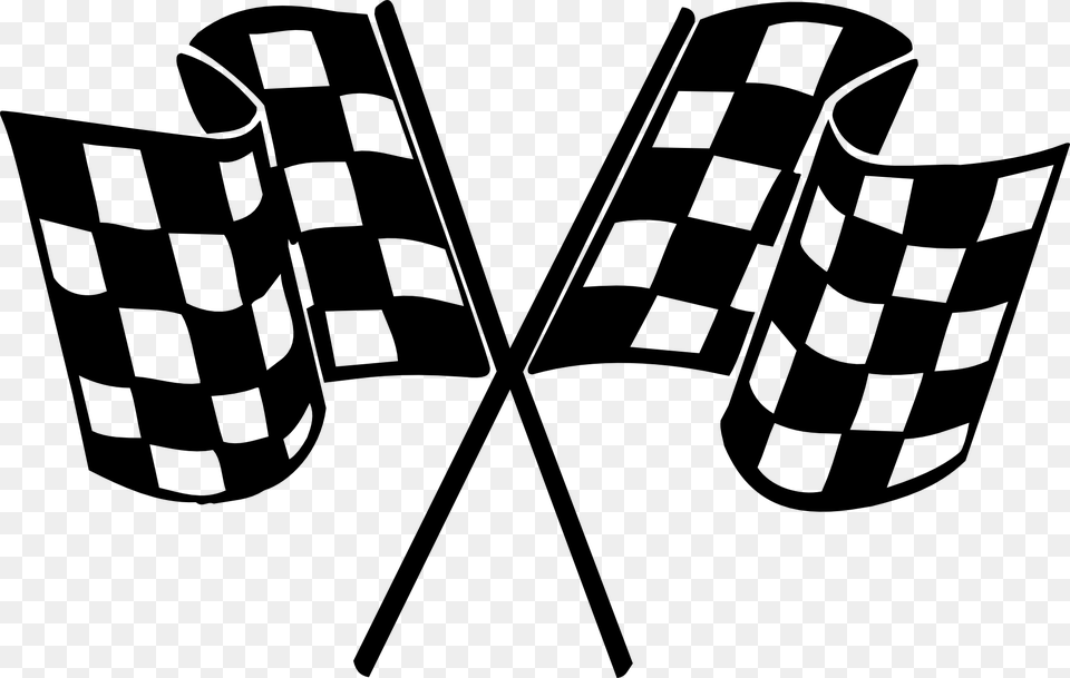 Banderas A Cuadros Lnea De Meta Finalizar Banderas Checkered Racing Flags, Gray Png Image
