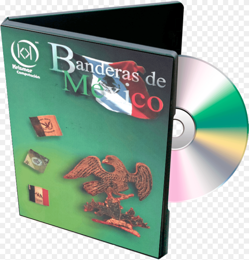 Banderas De Mxico Uso Educativo Del Cd Rom, Disk, Dvd, Animal, Bird Png Image