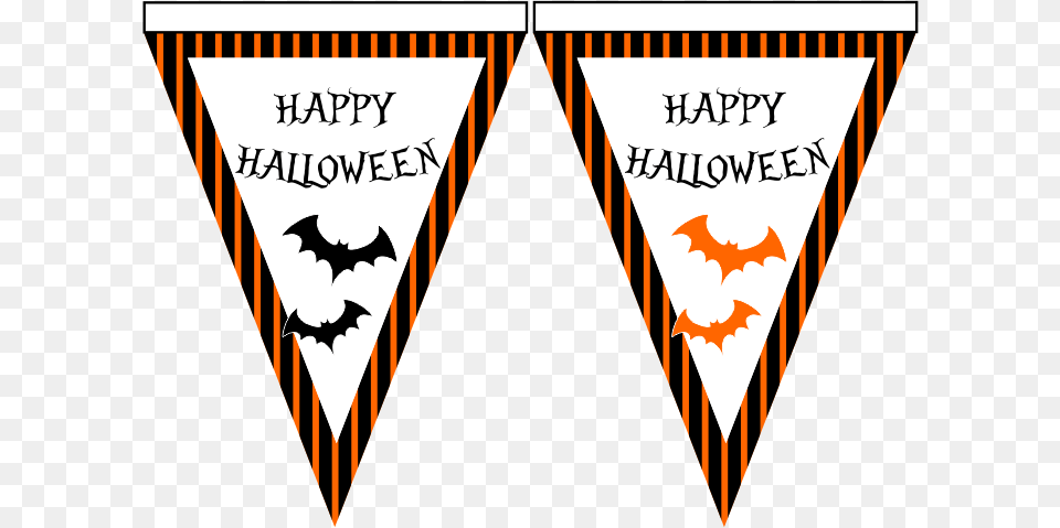 Banderines De Halloween, Triangle, Symbol, Logo Free Transparent Png