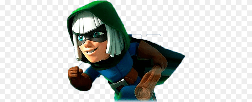 Bandida Clash Royale Cartoon, Person, Clothing, Costume, Adult Png Image