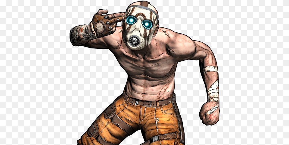 Bandit Borderlands Game Of The Year Edition, Adult, Male, Man, Person Free Png