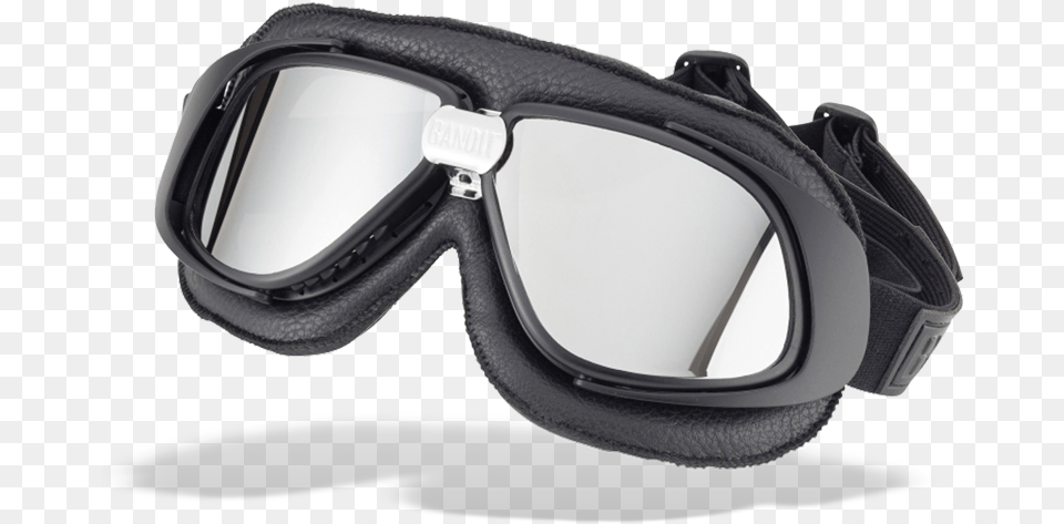 Bandit Classic Motorcycle Goggles Black Mirrored Lense, Accessories, Electronics, Headphones Free Png Download