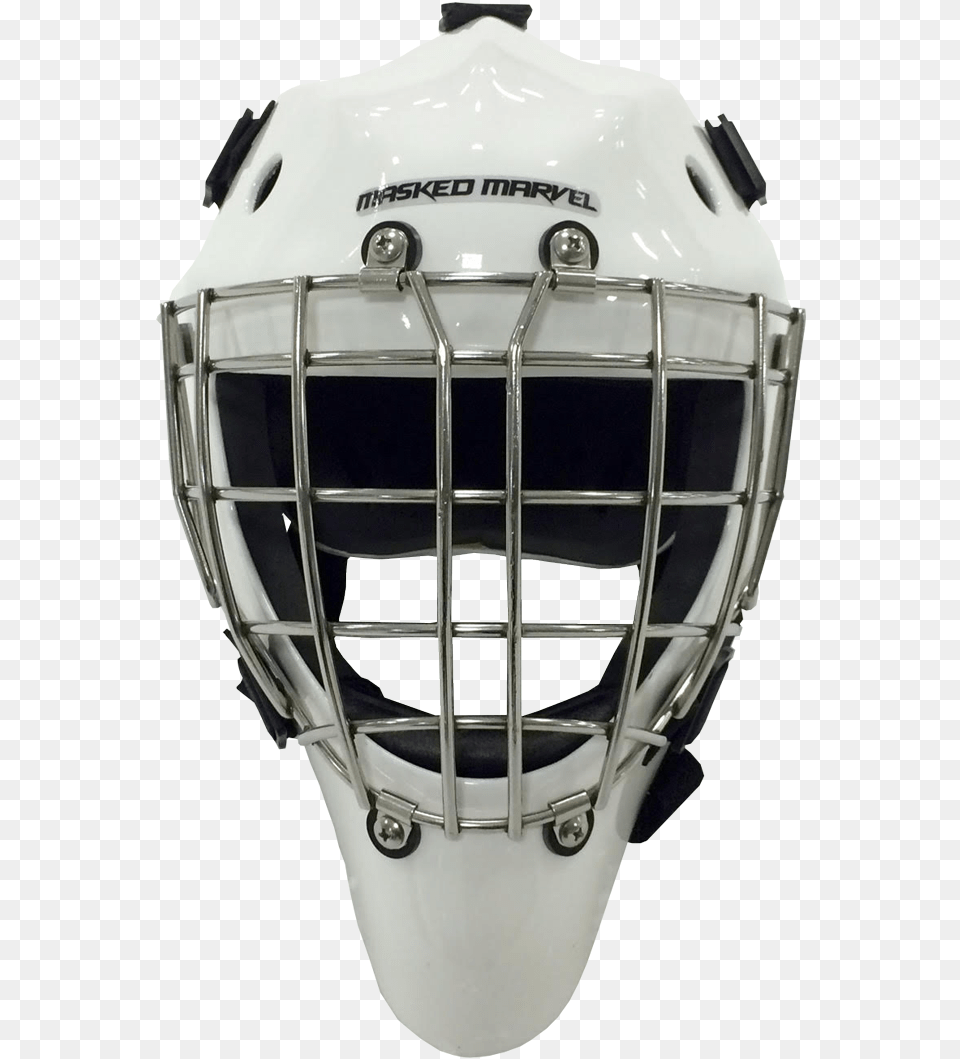 Bandit Junior Masked Marvel Goalie Helmets Its Hockey Goalie Mask Transparent, Helmet, Crash Helmet, American Football, Sport Png