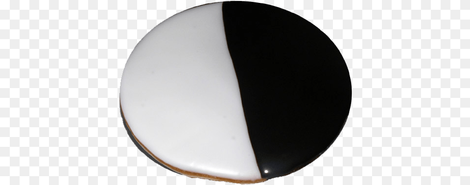 Bandw Black And White Cookie, Art, Cream, Dessert, Food Free Png Download