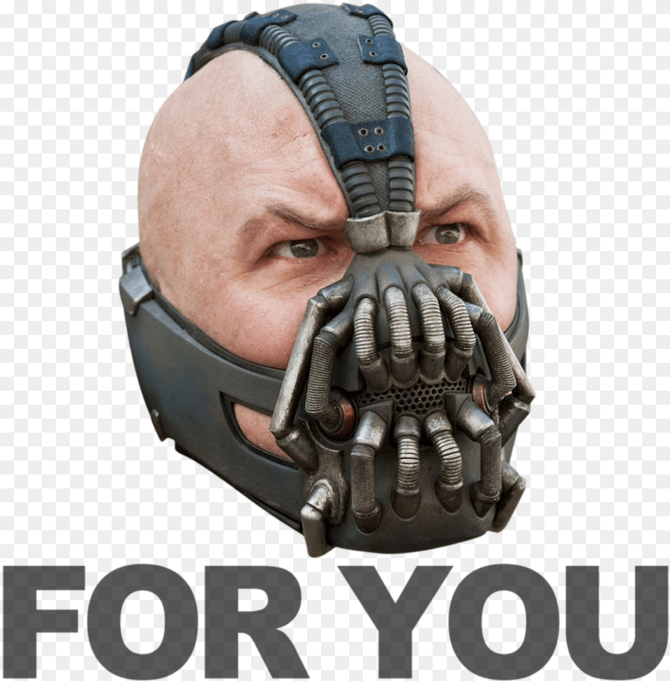 Bane Face Tom Hardy Dark Knight Autographed Signed, Helmet, Clothing, Glove, Finger Free Png