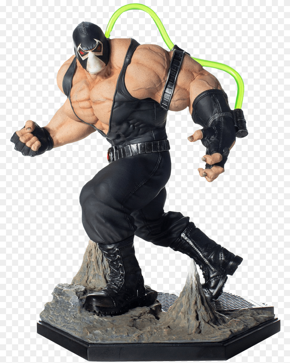 Bane Statue, Adult, Male, Man, Person Free Png Download