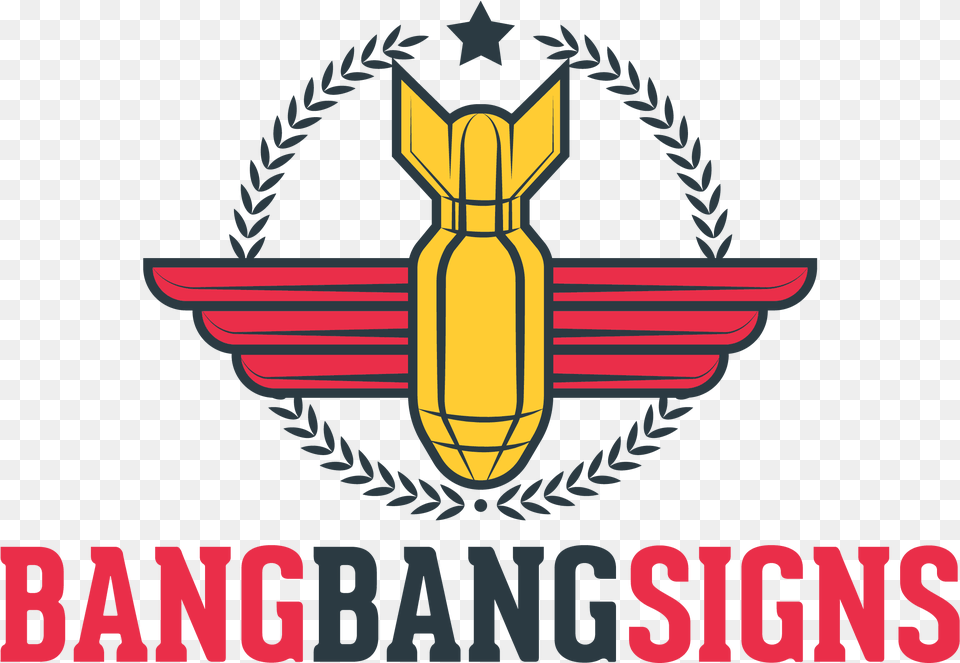 Bang Bang Signs Illustration, Logo, Emblem, Symbol Png Image