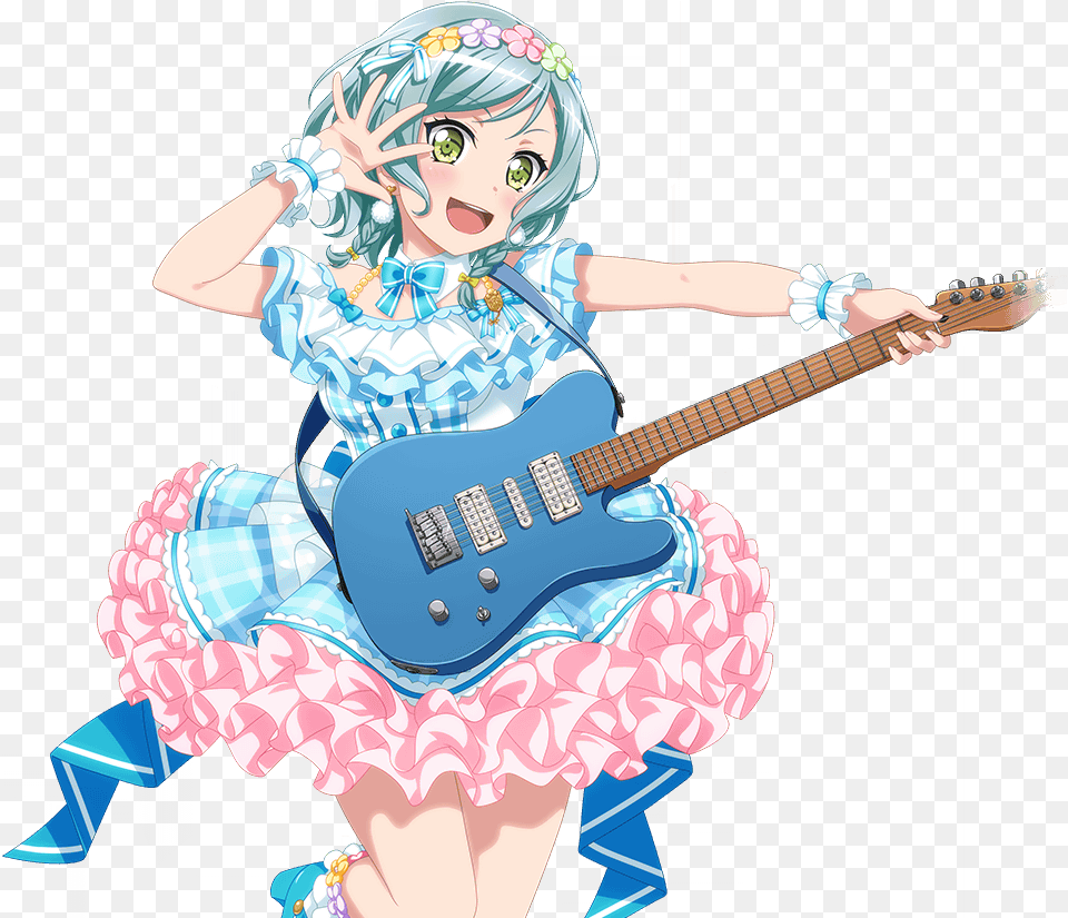 Bang Dream Wikia, Baby, Guitar, Musical Instrument, Person Free Png