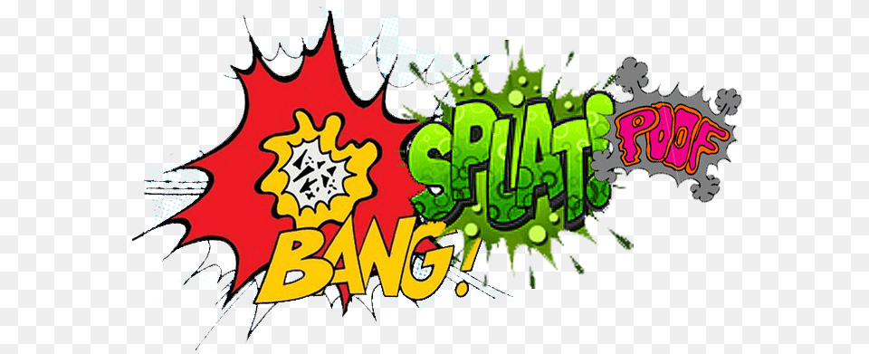 Bang Splat Poof World Party Bang, Art, Graphics, Graffiti Free Transparent Png
