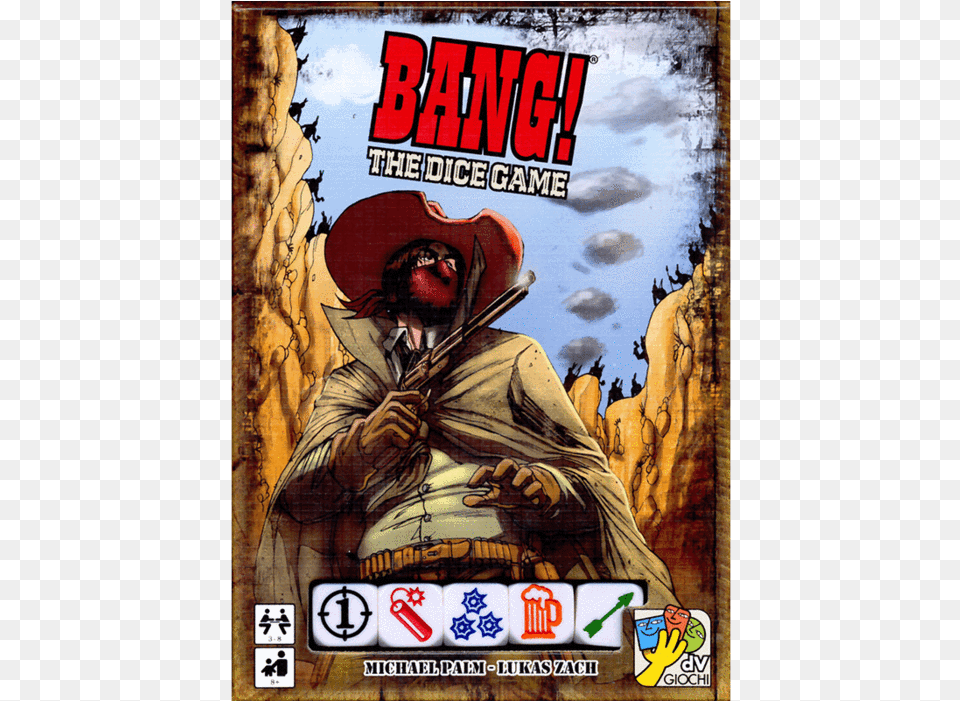 Bang The Dice Game Bang, Publication, Book, Advertisement, Comics Free Png Download