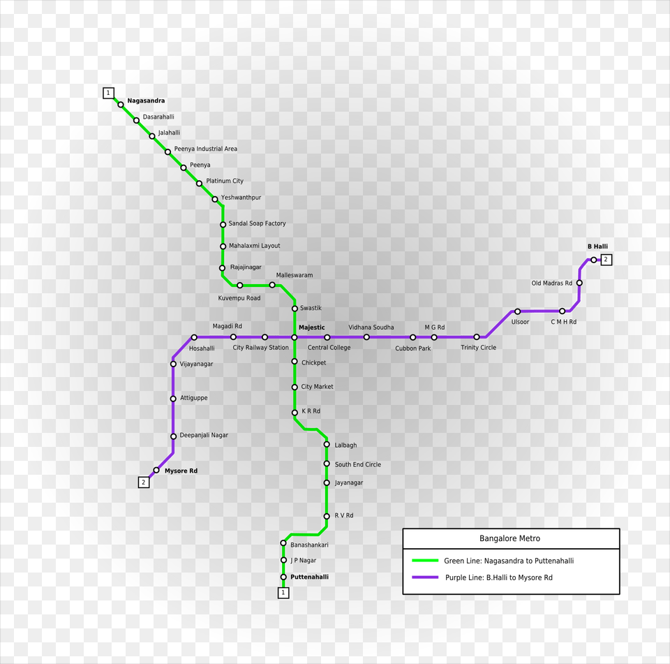 Bangalore Metro Map14 Bangalore Metro Phase, Chart, Plot, Hot Tub, Nature Free Png