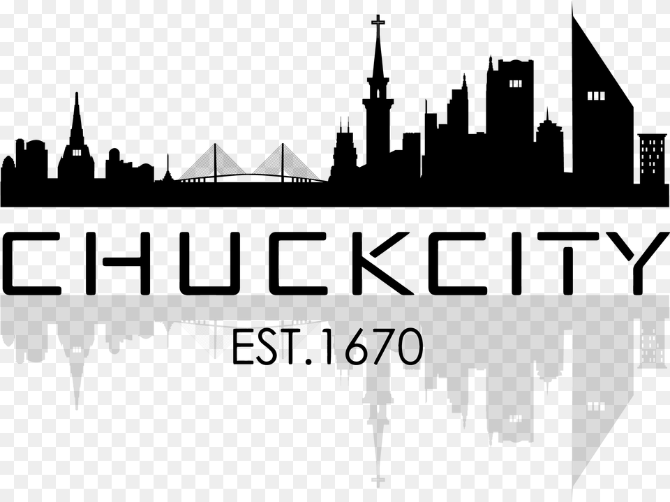 Bangkok Skyline Vector, Gray Free Png Download