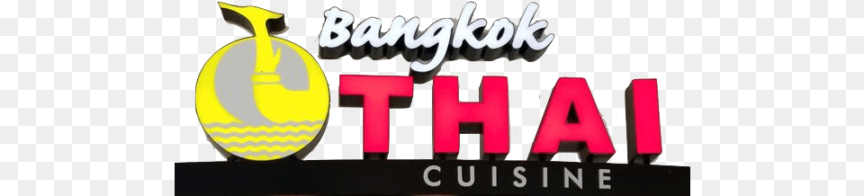 Bangkok Thai Cuisine Restaurant Language, Logo Free Png Download