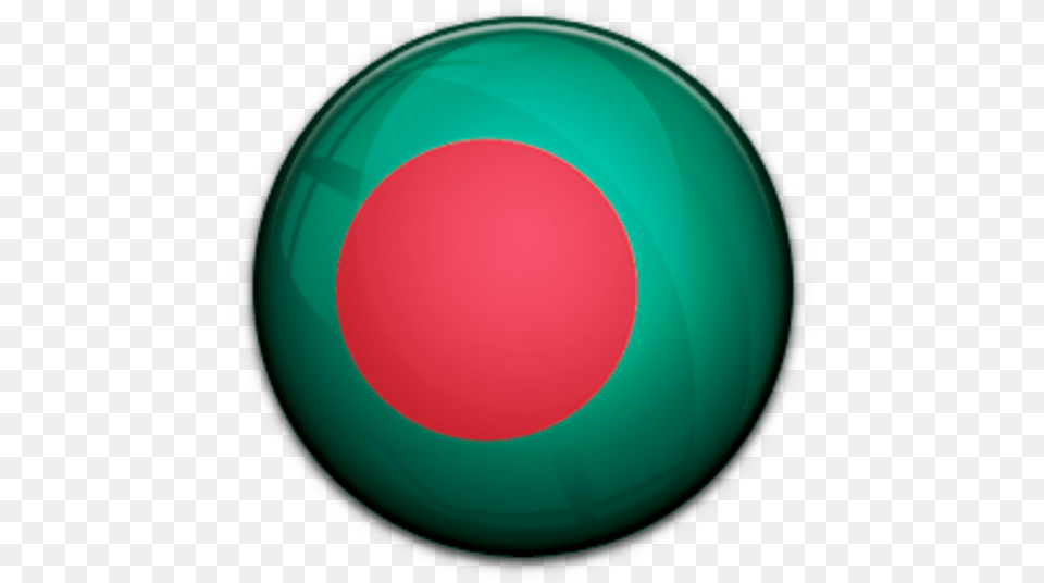 Bangladesh Flag Round, Sphere, Light, Traffic Light, Disk Free Png Download