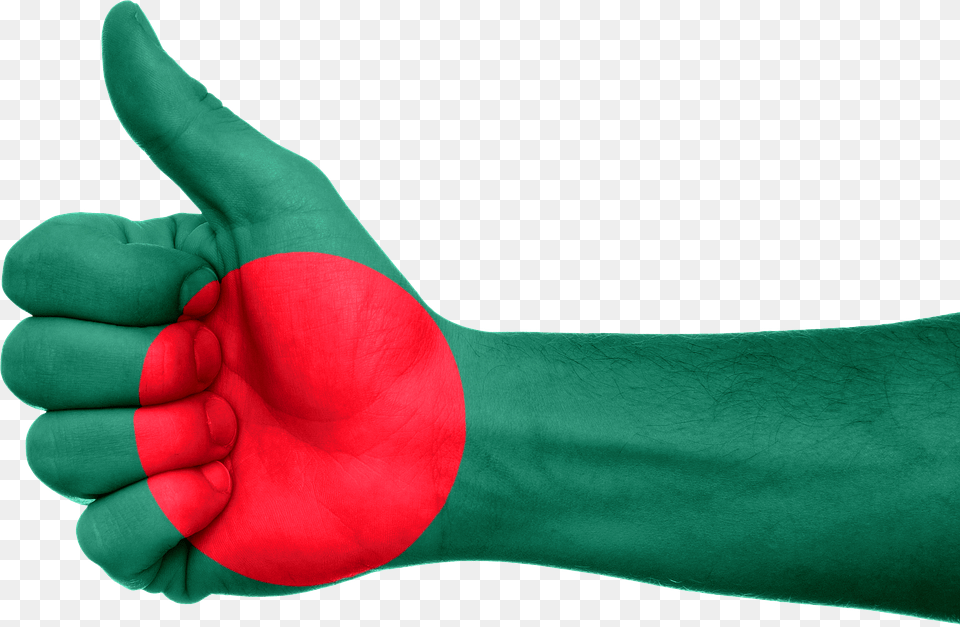 Bangladesh National Flag, Body Part, Clothing, Glove, Hand Free Png Download