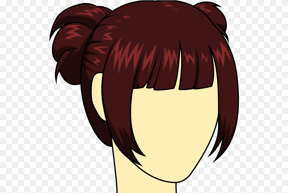 Bangs Drawing Short Hair Hair Buns And Bangs Anime, Book, Comics, Publication, Photography Png Image