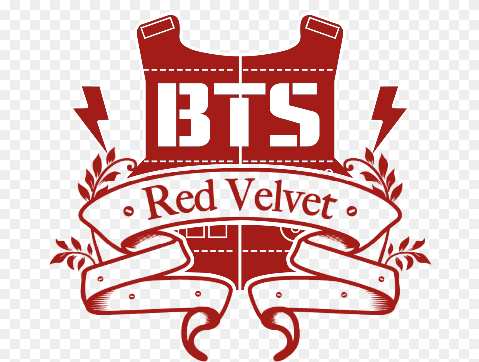 Bangtan Red Velvet Logo, First Aid, Emblem, Symbol Png
