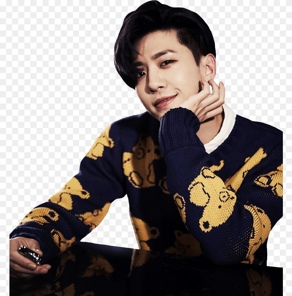 Bangyongguk Bap Yongguk Kpop, Person, Body Part, Finger, Hand Free Png Download