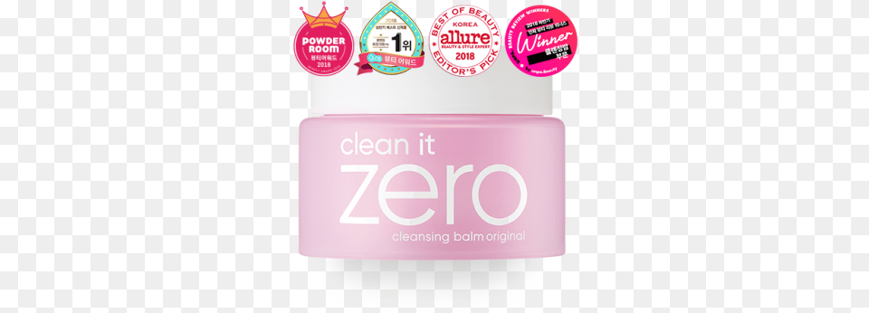 Banila Co Clean It Zero Pink 100ml Allure, Cosmetics, Bottle, Food, Ketchup Free Png