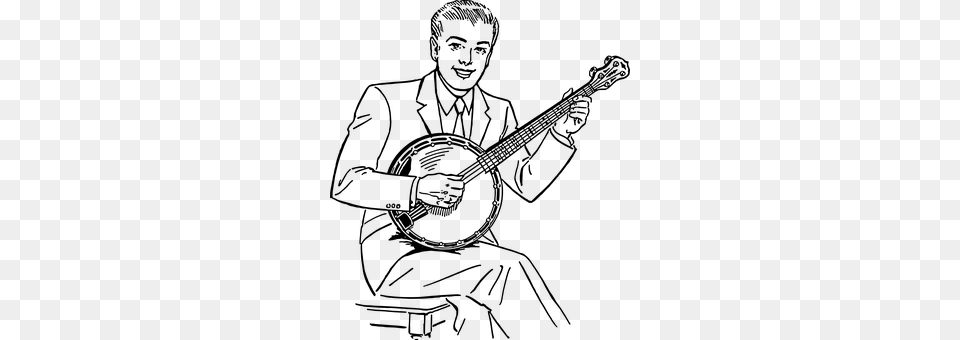 Banjo Gray Free Transparent Png