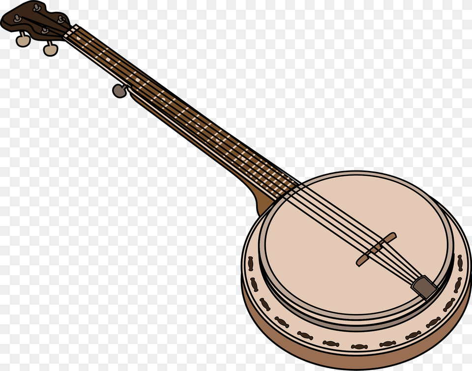 Banjo Clipart, Musical Instrument Png Image