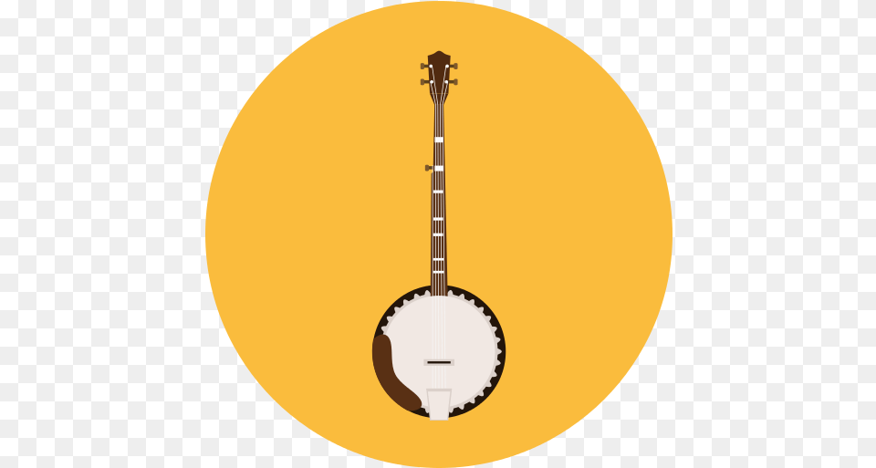 Banjo Icon Circle, Musical Instrument, Guitar Png