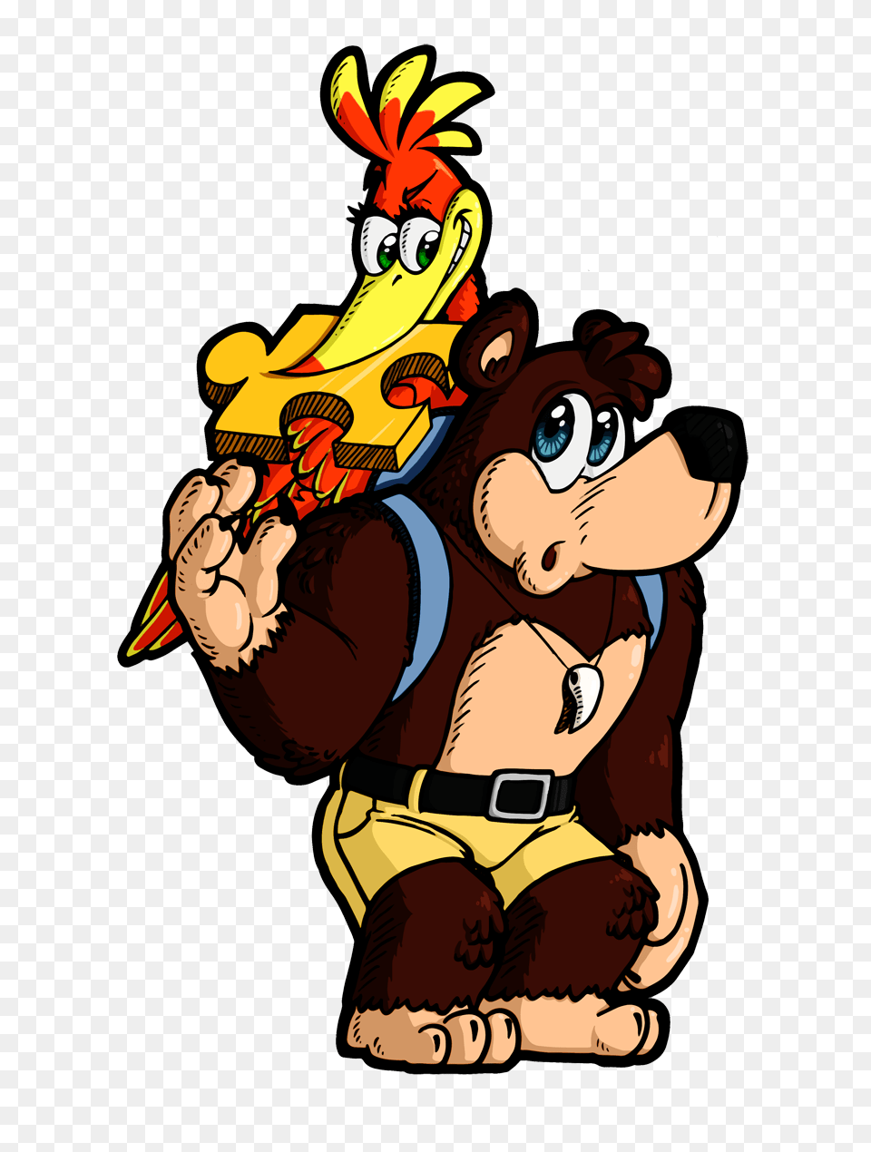 Banjo Kazooie, Book, Comics, Publication, Cartoon Free Png Download