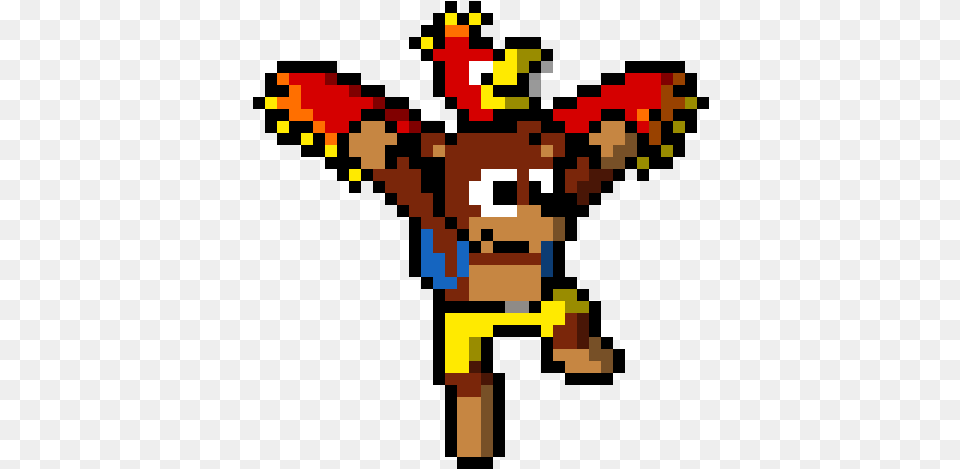 Banjo Kazooie 8 Bit Ninja Turtle Png