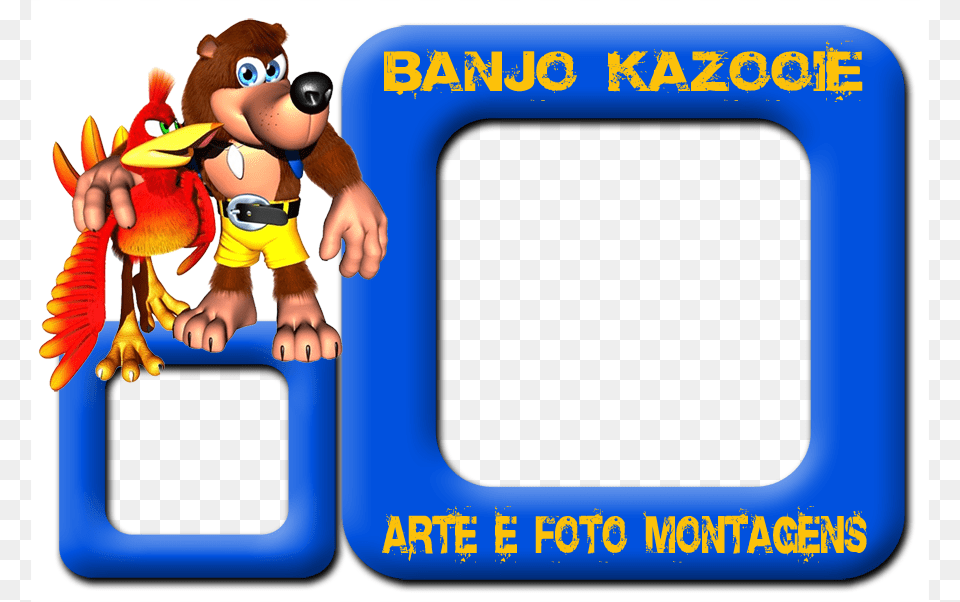 Banjo Kazooie Banjo And Kazooie, Text, Toy Free Png