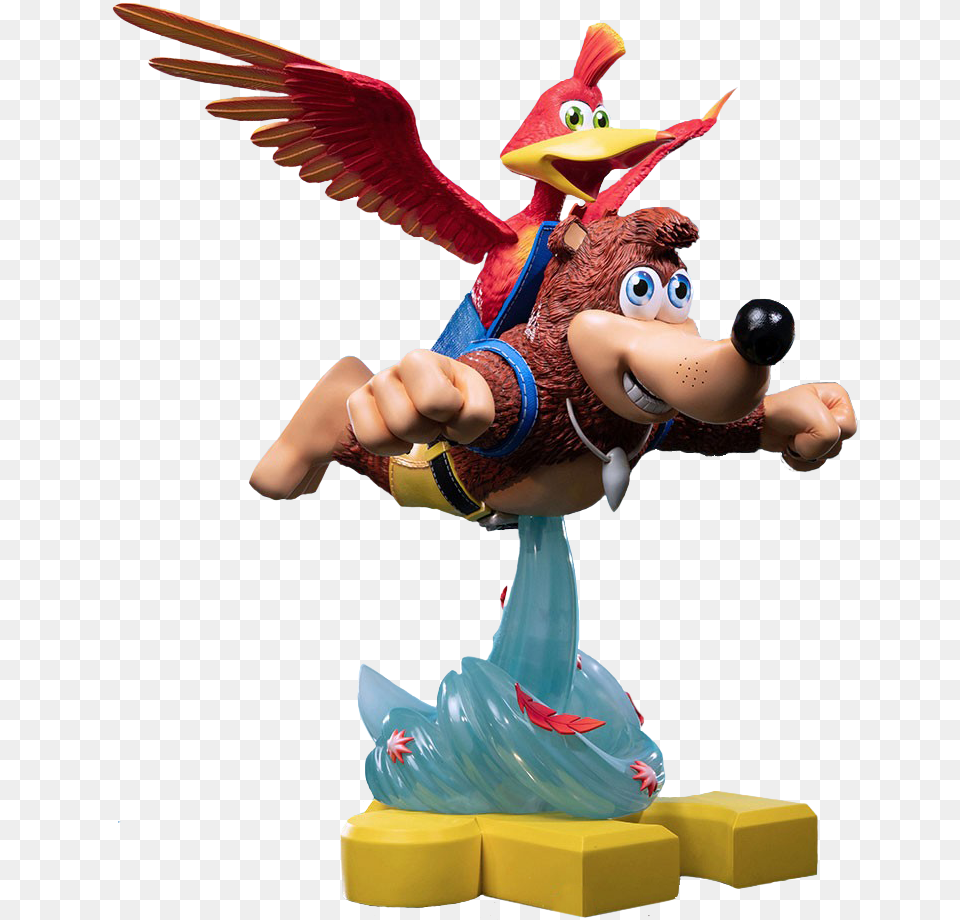 Banjo Kazooie Cartoon, Figurine, Baby, Person Free Png