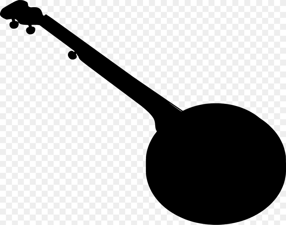 Banjo Silhouette, Smoke Pipe, Musical Instrument Free Png