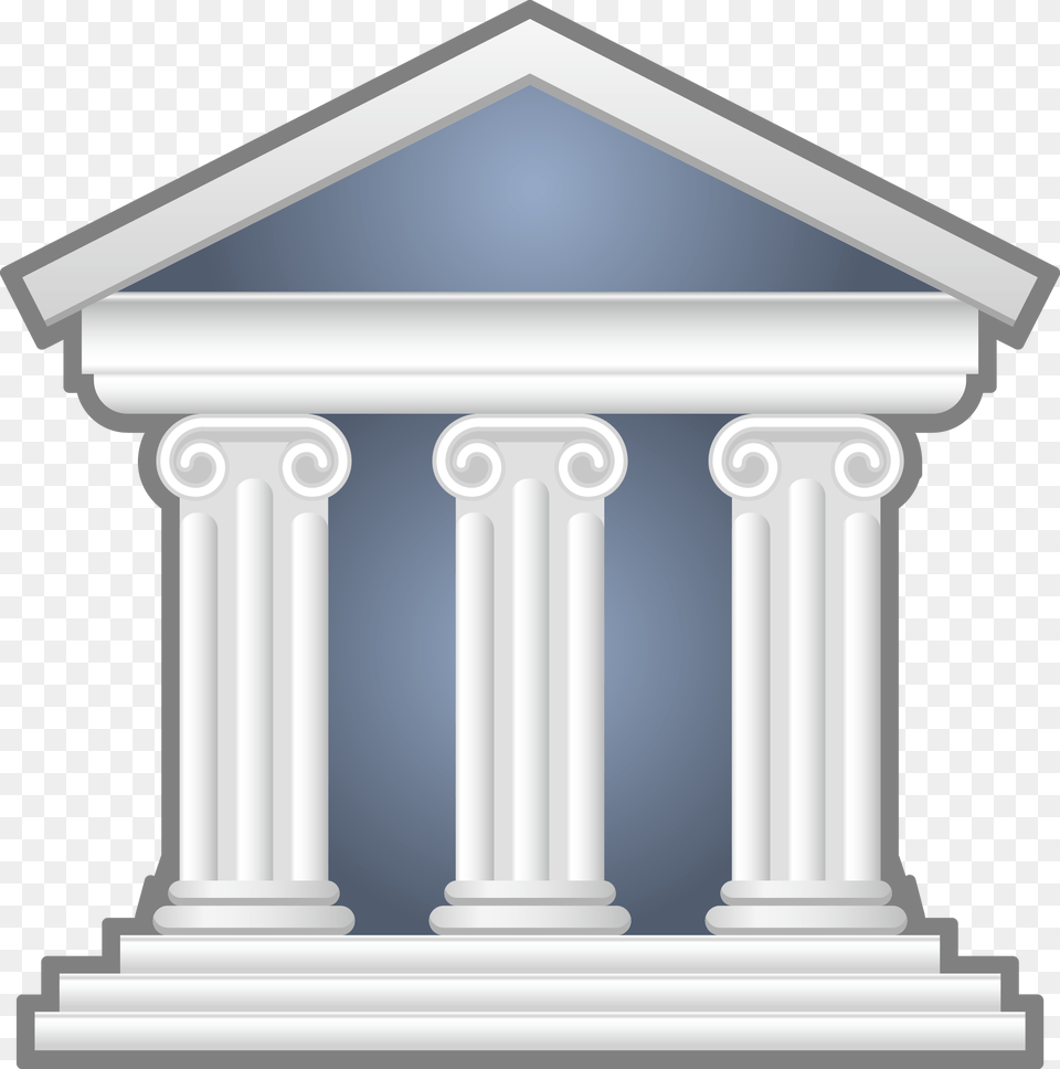 Bank, Architecture, Pillar, Gate Png