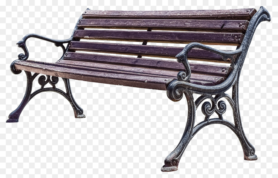 Bank Bench, Furniture, Park Bench Free Png Download