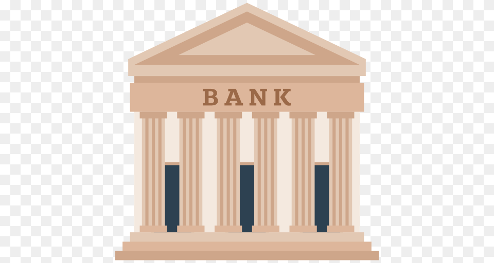 Bank, Architecture, Building, Parthenon, Person Png