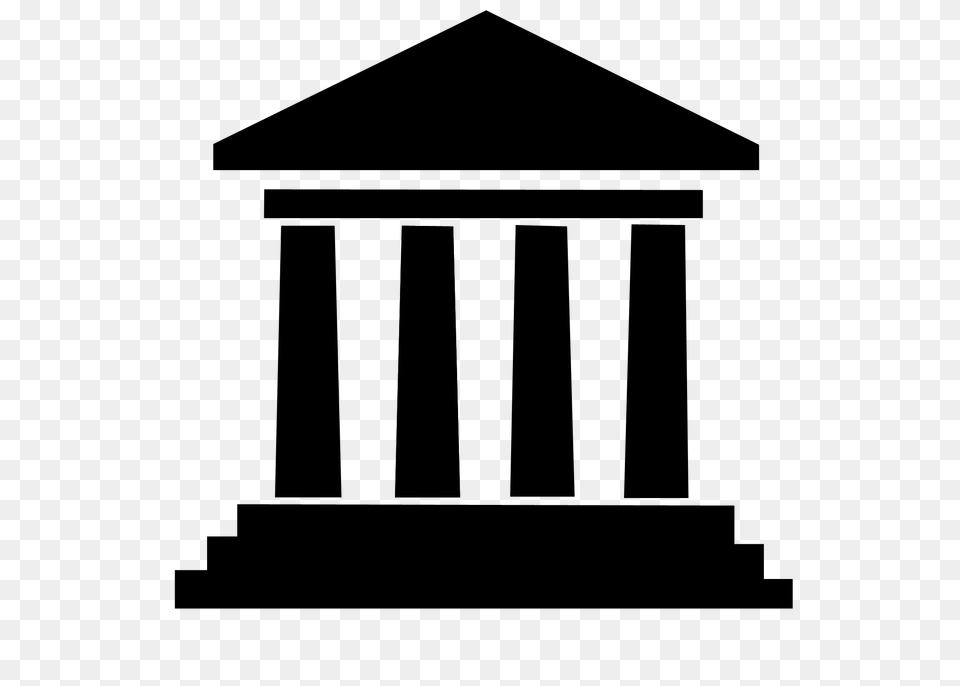 Bank, Stencil, Architecture, Pillar Png