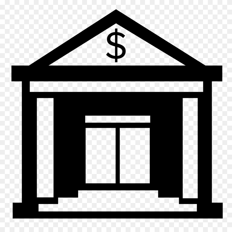 Bank, Gray Free Png