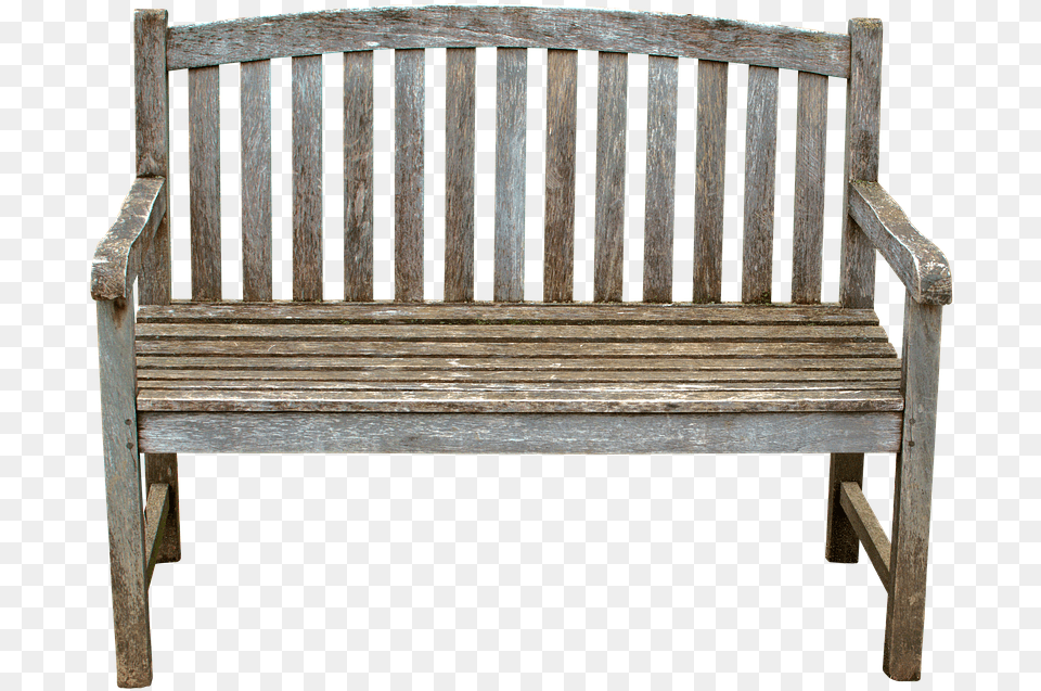 Bank Bench Wood Seat Out Benches Old Bank Seat, Furniture, Park Bench Png