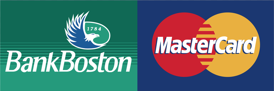 Bank Boston Mastercard 01 Logo Visa Mastercard Decal Sticker Free Png Download
