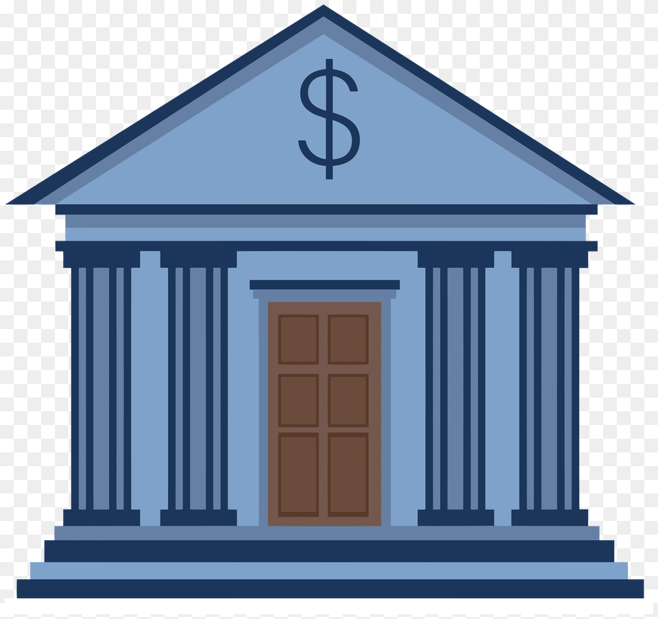 Bank Building Clipart, Architecture, Pillar, Gate, Parthenon Png