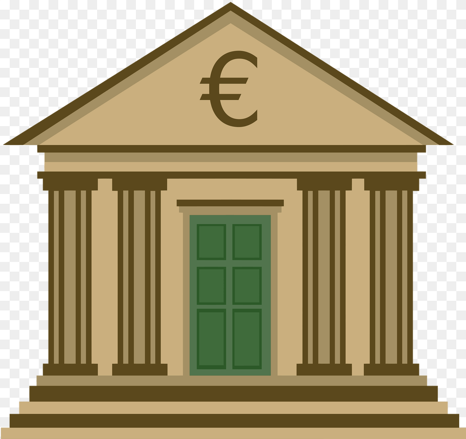 Bank Building European Euro Clipart, Architecture, Pillar, Prayer, Shrine Free Transparent Png