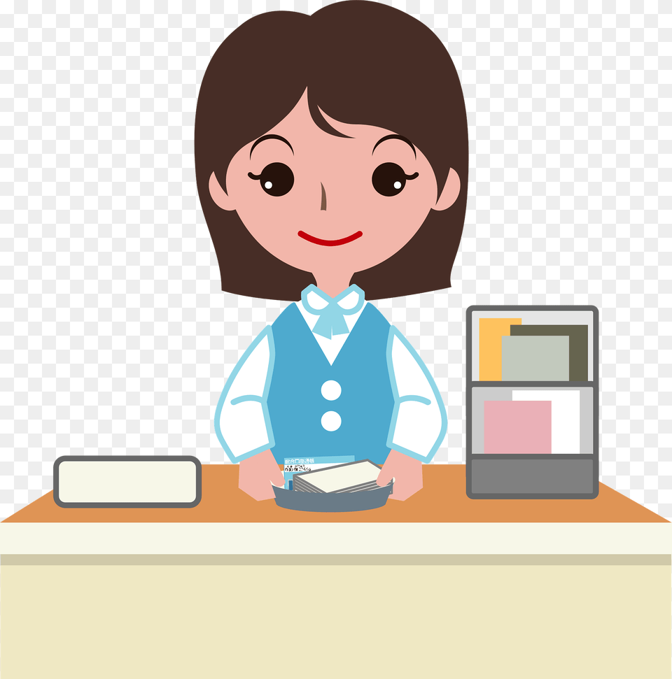Bank Clerk Job Clipart, Baby, Person, Face, Head Free Png