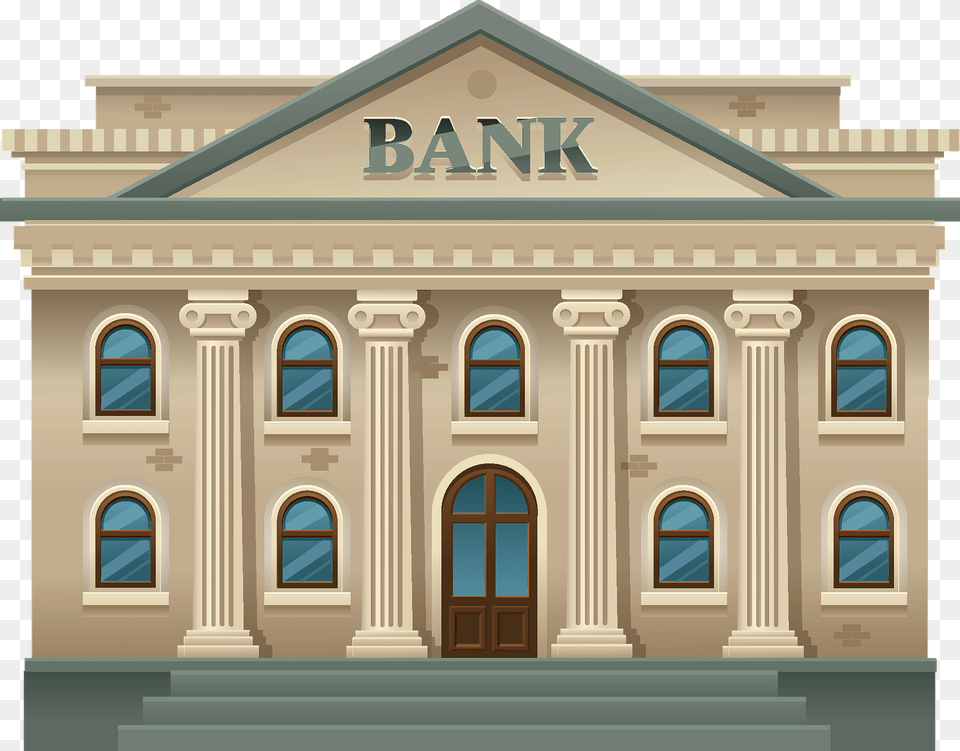 Bank Clipart, Arch, Architecture, Building, City Png Image