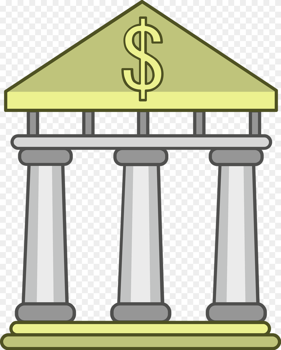 Bank Clipart, Architecture, Pillar, Building, Parthenon Free Png Download