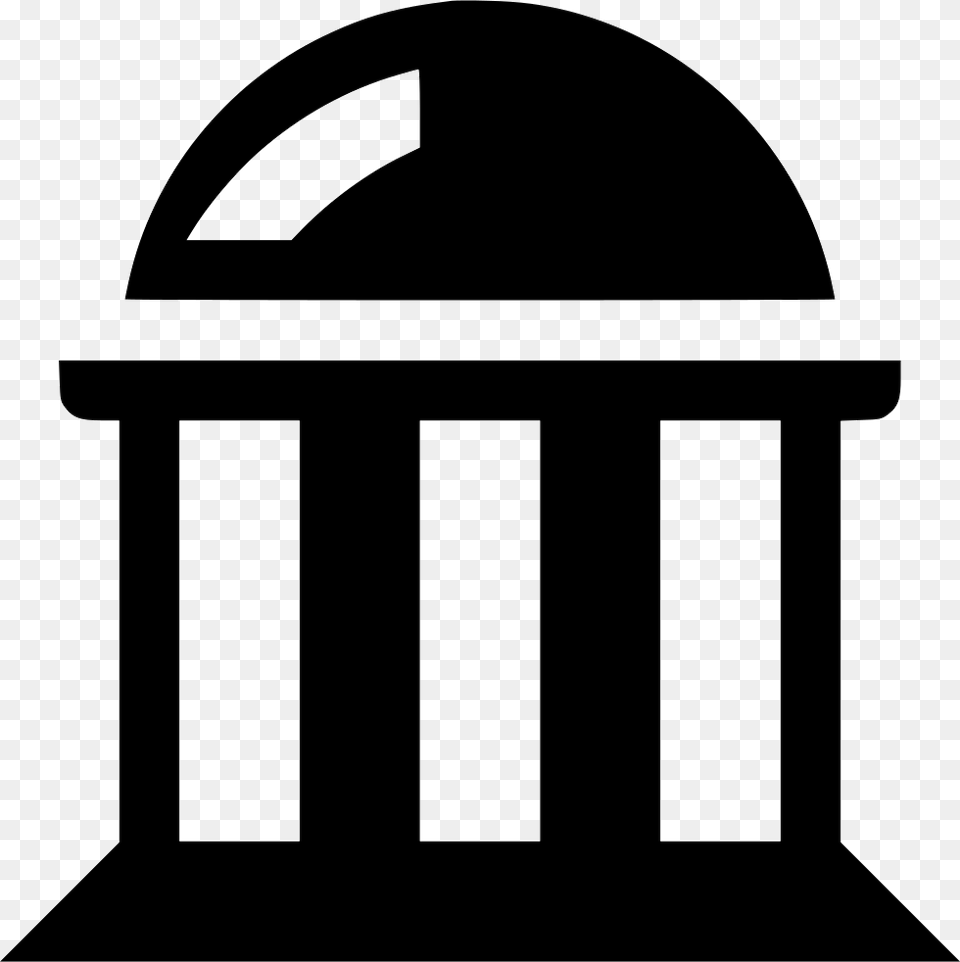 Bank Court Icon Download, Stencil, Architecture, Building, Dome Free Transparent Png