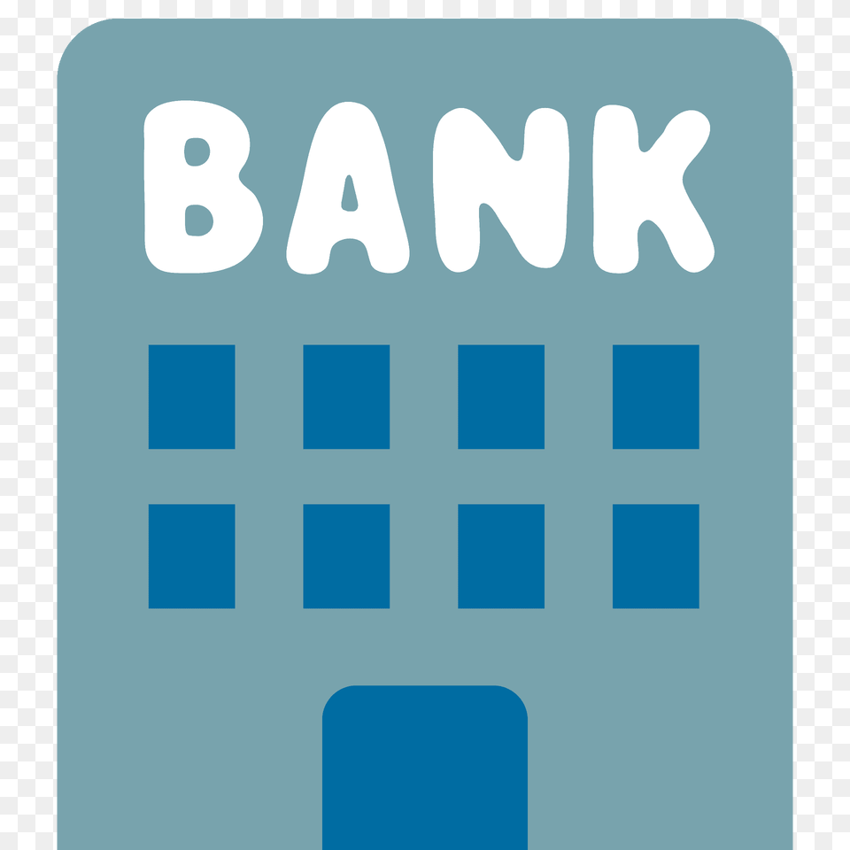 Bank Emoji Clipart, Text, Blackboard Png Image