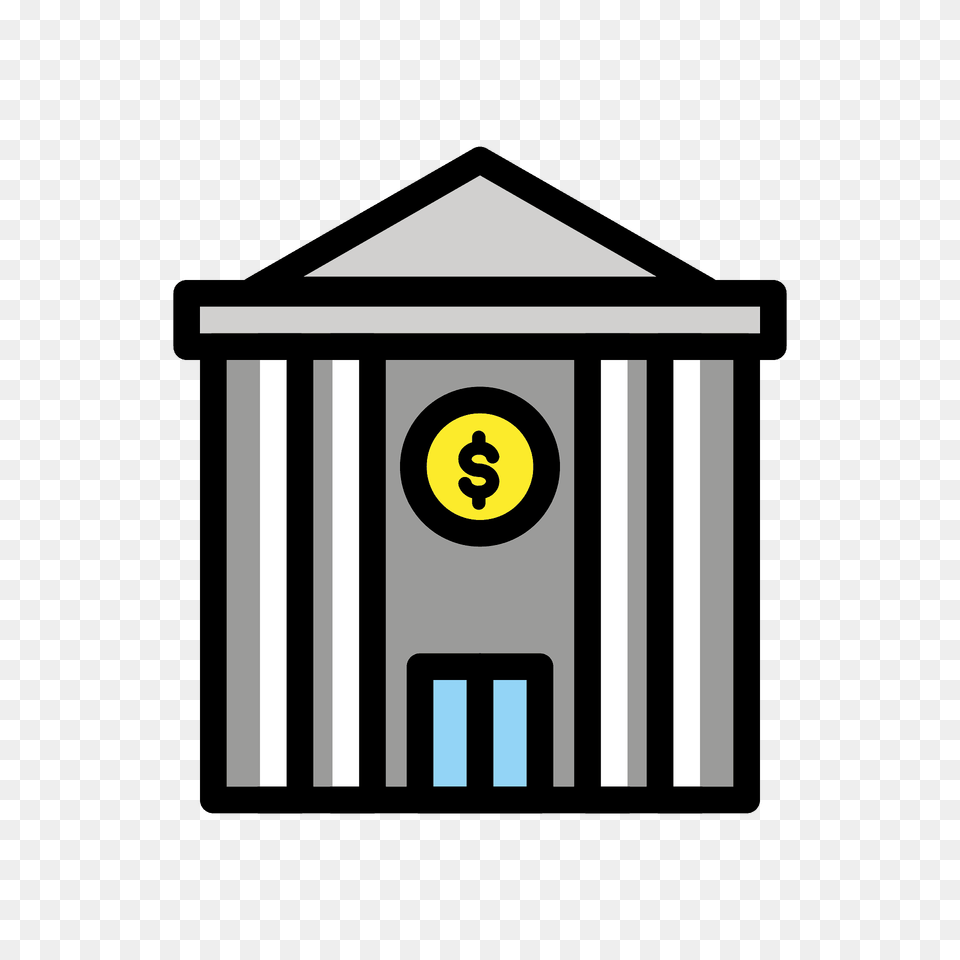 Bank Emoji Clipart, Outdoors, Gate, Architecture, Building Free Png Download