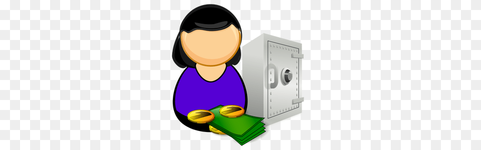 Bank Clipart, Safe Free Transparent Png