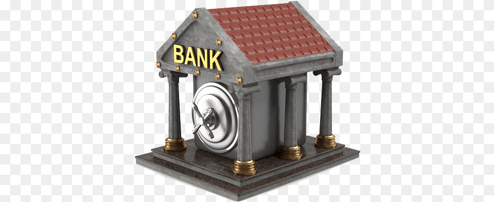 Bank Image Bank Cartoon Image, Mailbox, Dog House Png
