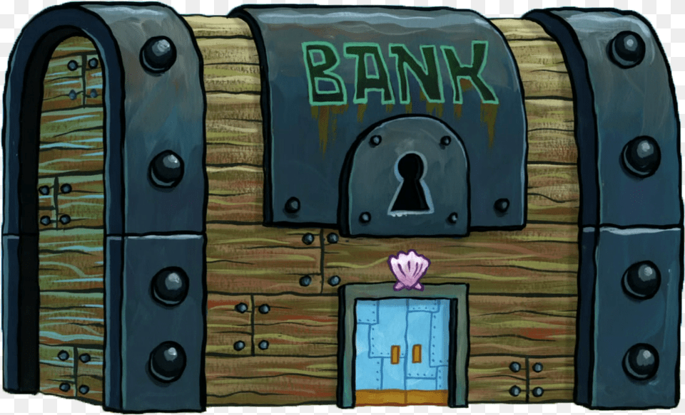 Bank In Spongebob, Treasure Png